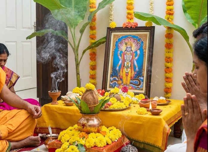 Satyanarayan Katha ceremony