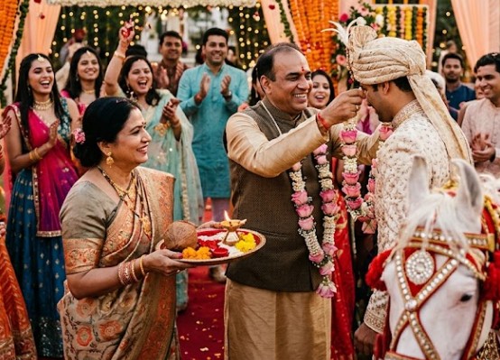 Groom's welcome
